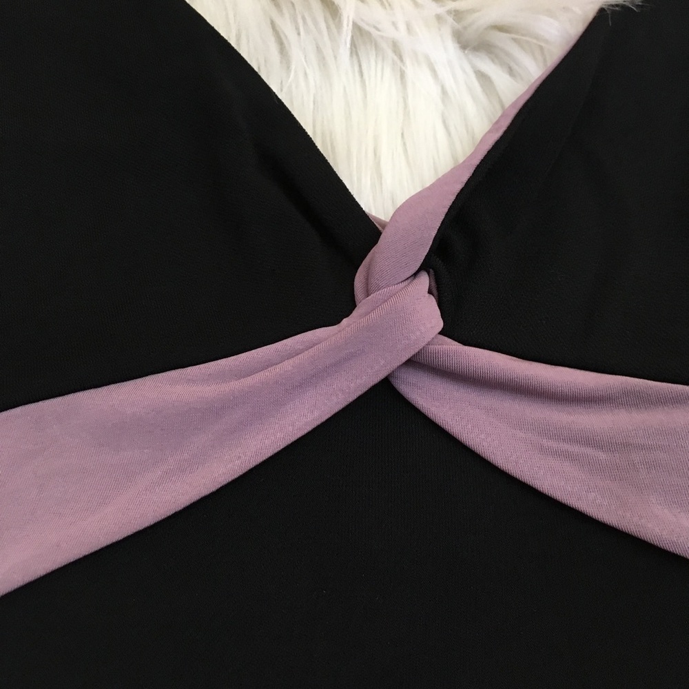 🎉SOLD🎉BCBGMAXAZRIA Asymmetrical Hem Dress - Picture 3 of 8